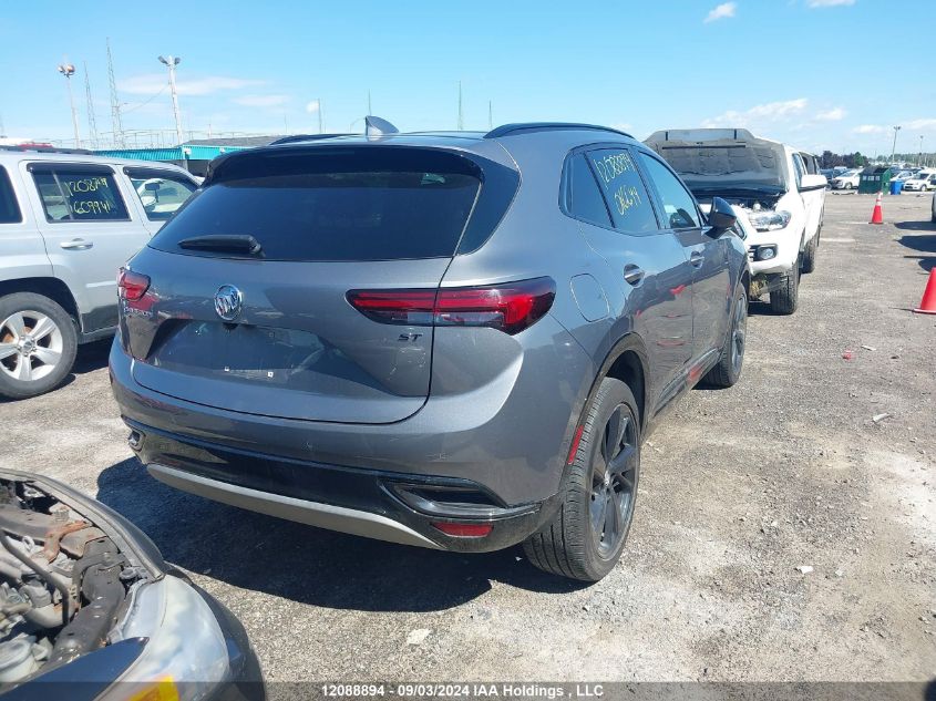 2022 Buick Envision VIN: LRBFZMR47ND016644 Lot: 12088894