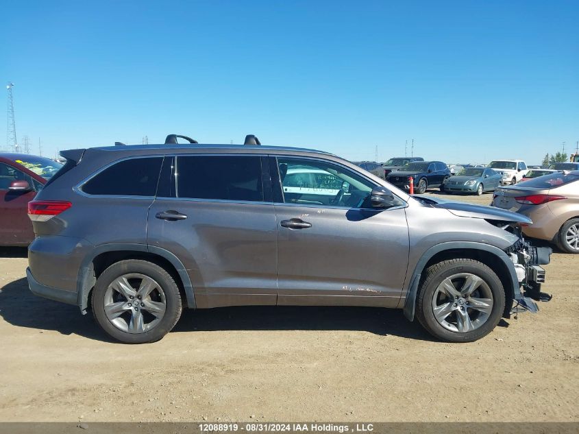 2019 Toyota Highlander Limited/Ltd Platinum VIN: 5TDDZRFH2KS719808 Lot: 12088919