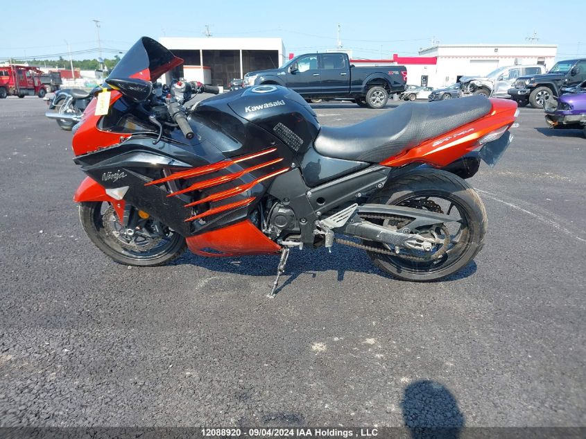 2014 Kawasaki Zx1400 F VIN: JKBZXNF10EA006355 Lot: 12088920