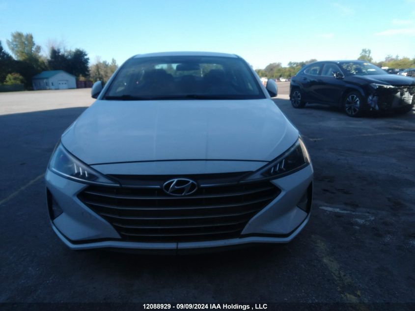 2019 Hyundai Elantra VIN: KMHD84LF4KU796101 Lot: 12088929