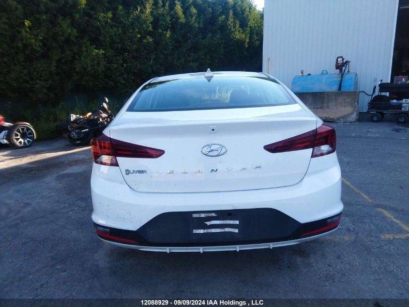 2019 Hyundai Elantra VIN: KMHD84LF4KU796101 Lot: 12088929