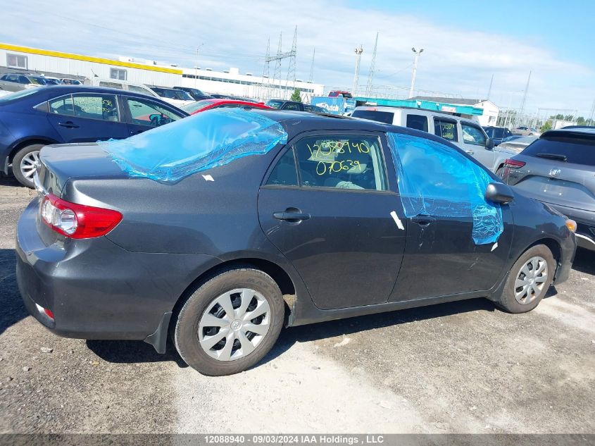 2013 Toyota Corolla VIN: 2T1BU4EE8DC070639 Lot: 12088940