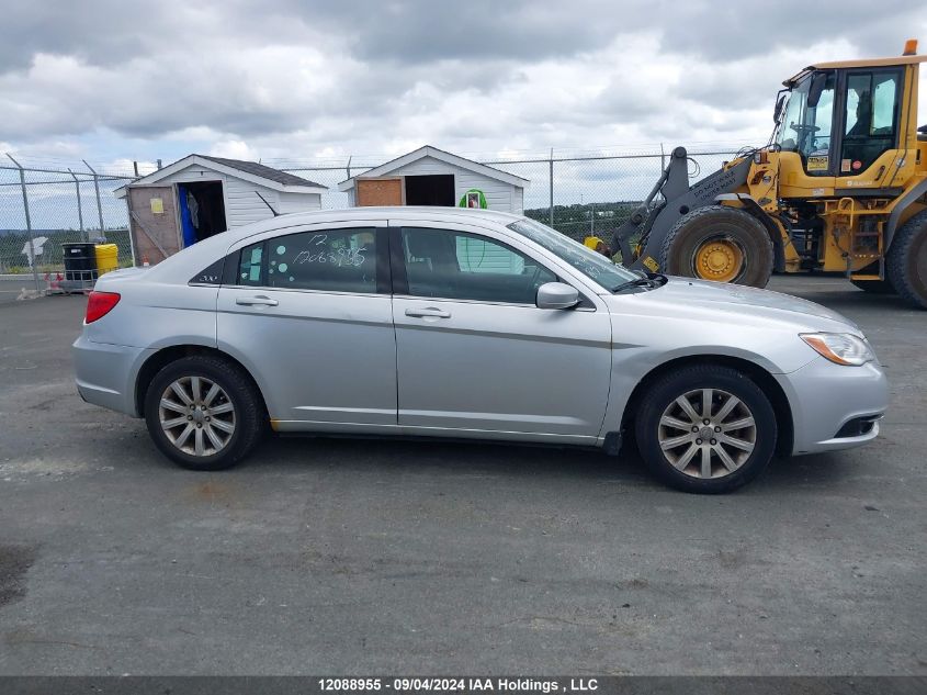 2012 Chrysler 200 Touring VIN: 1C3CCBBB6CN100209 Lot: 12088955