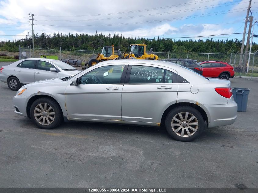 2012 Chrysler 200 Touring VIN: 1C3CCBBB6CN100209 Lot: 12088955