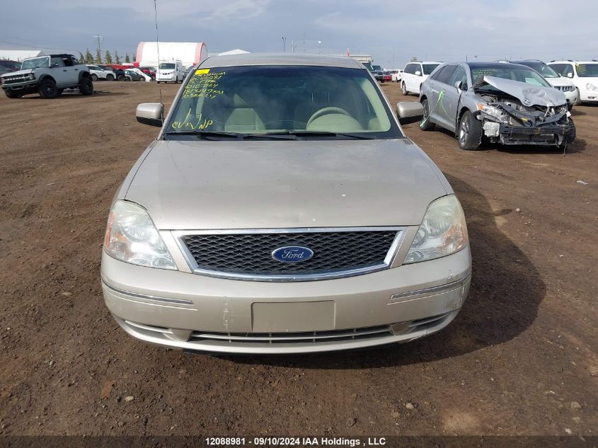 2005 Ford Five Hundred Se VIN: 1FAFP26185G127164 Lot: 12088981