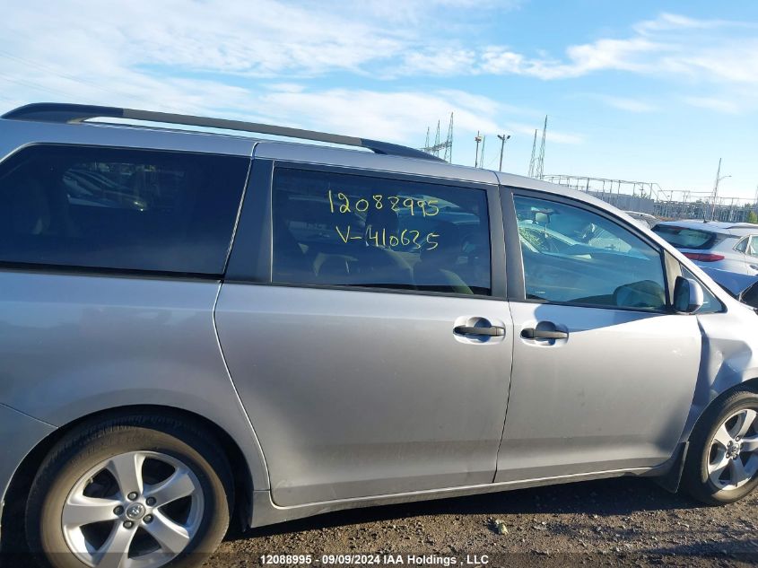 2014 Toyota Sienna 7 Passenger VIN: 5TDZK3DC4ES410635 Lot: 12088995