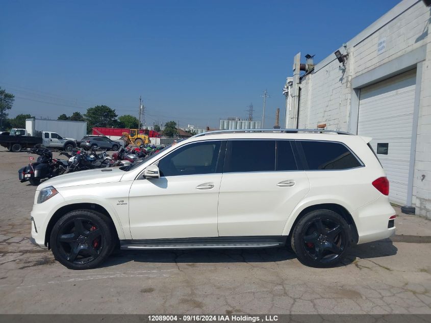 4JGDF7EE1DA220322 2013 Mercedes-Benz Gl 63 Amg