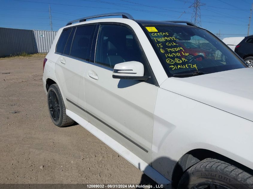 2015 Mercedes-Benz Glk 250 Bluetec VIN: WDCGG0EB0FG395649 Lot: 12089032