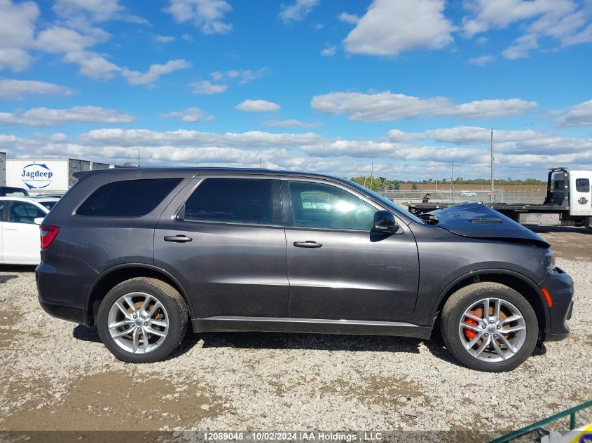 2021 Dodge Durango Gt VIN: 1C4RDJDG2MC555495 Lot: 12089045