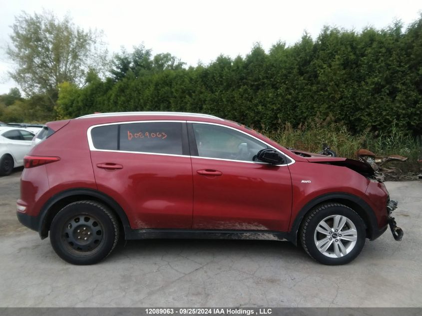 2017 Kia Sportage VIN: KNDPMCAC4H7125938 Lot: 12089063