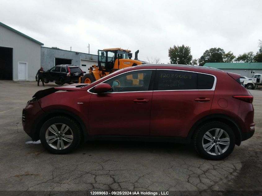 2017 Kia Sportage VIN: KNDPMCAC4H7125938 Lot: 12089063