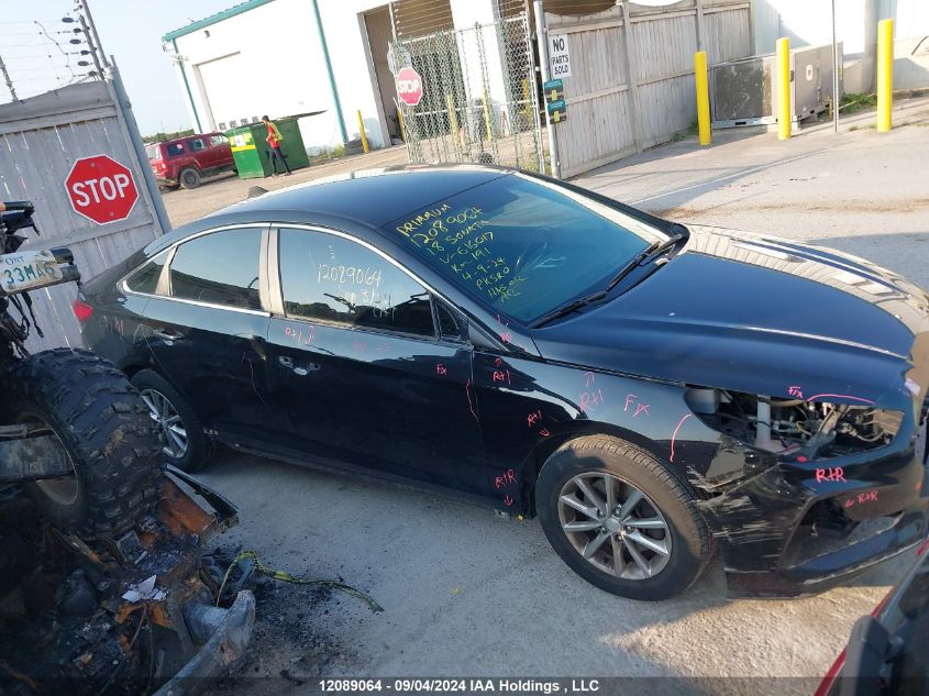 2018 Hyundai Sonata Gl VIN: 5NPE24AF7JH616017 Lot: 12089064