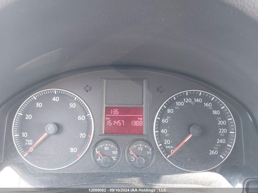 2009 Volkswagen Jetta S VIN: 3VWHM71K99M151099 Lot: 12089082