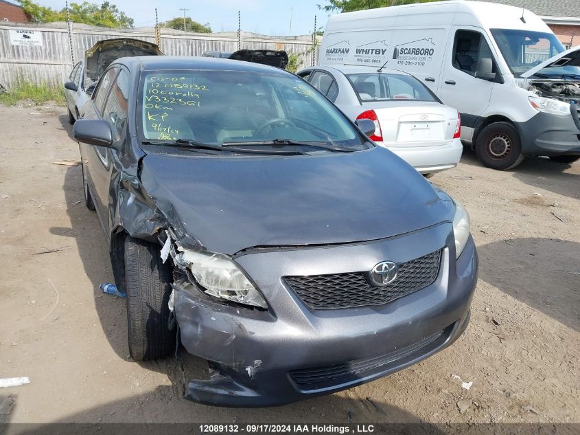 2010 Toyota Corolla Le VIN: 2T1BU4EE2AC332361 Lot: 12089132