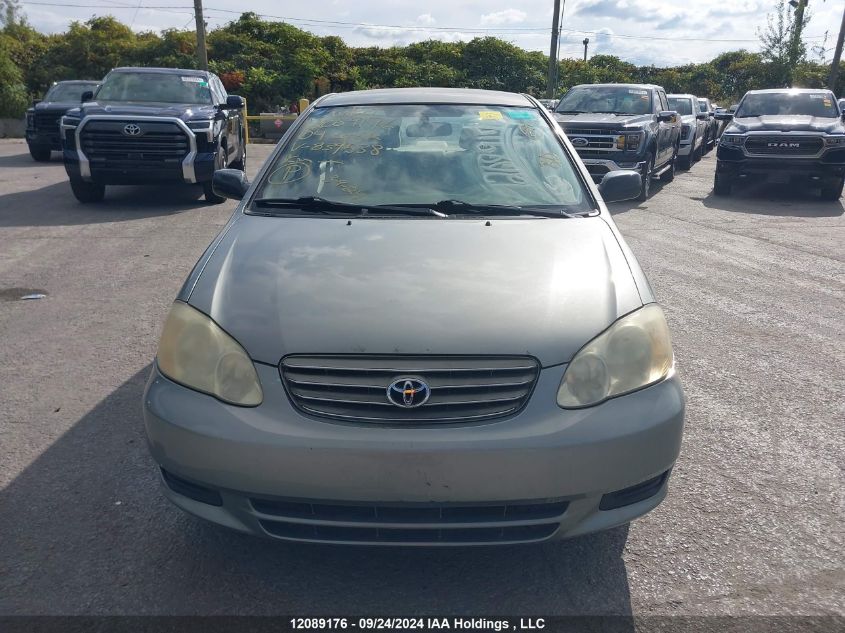 2004 Toyota Corolla VIN: 2T1BR32E24C839538 Lot: 12089176