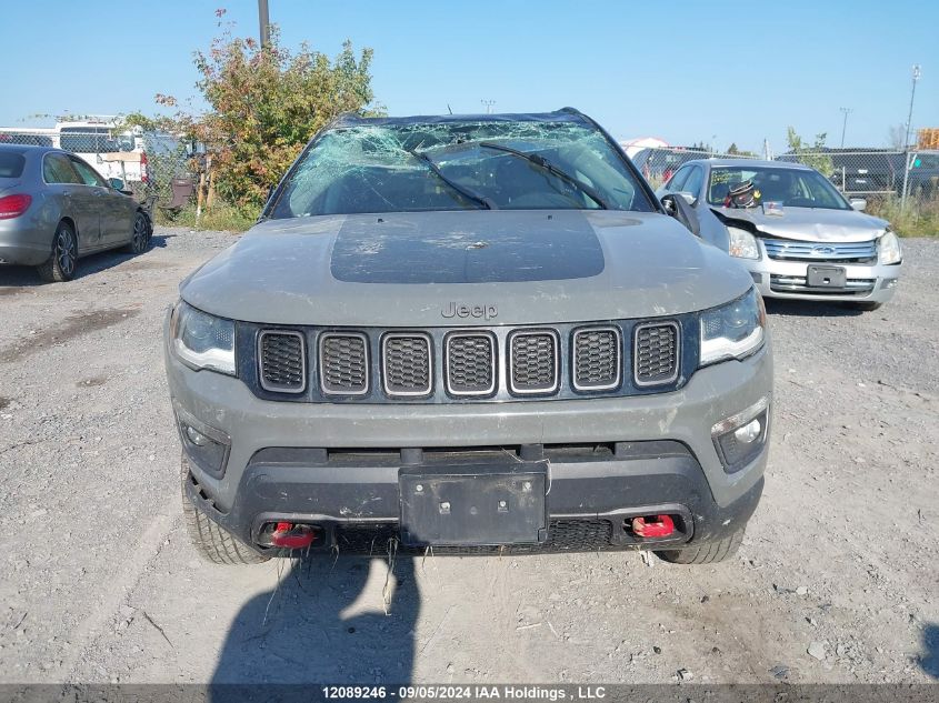 2021 Jeep Compass Trailhawk Elite VIN: 3C4NJDDB0MT546957 Lot: 12089246