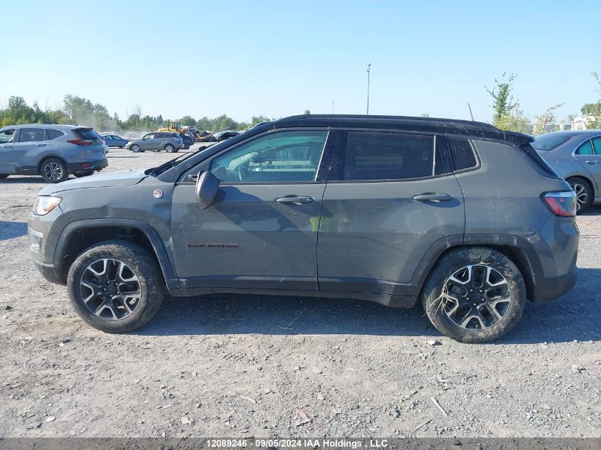 2021 Jeep Compass Trailhawk Elite VIN: 3C4NJDDB0MT546957 Lot: 12089246