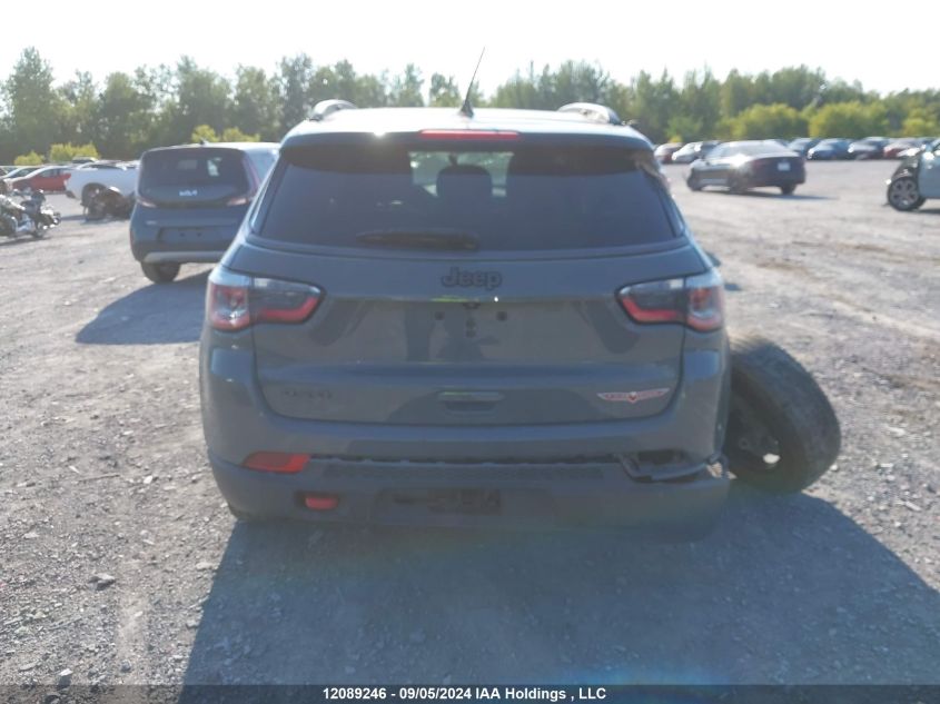 2021 Jeep Compass Trailhawk Elite VIN: 3C4NJDDB0MT546957 Lot: 12089246