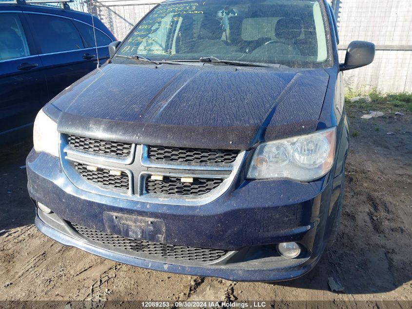 2013 Dodge Grand Caravan Se/Sxt VIN: 2C4RDGBG4DR701036 Lot: 12089253