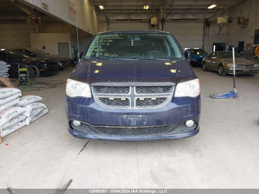 2013 Dodge Grand Caravan Se/Sxt VIN: 2C4RDGBG4DR701036 Lot: 12089253