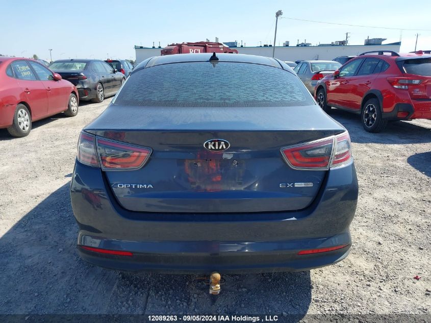 2014 Kia Optima Hybrid VIN: KNAGN4AD7E5076878 Lot: 12089263