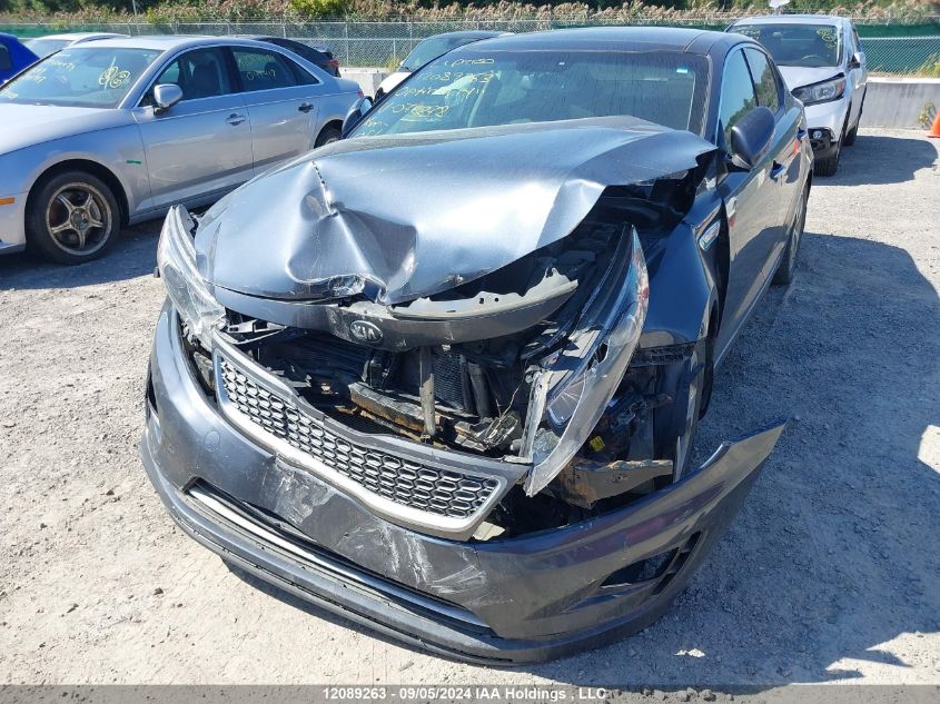2014 Kia Optima Hybrid VIN: KNAGN4AD7E5076878 Lot: 12089263
