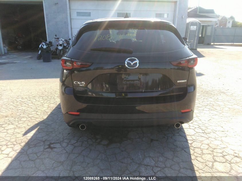 2022 Mazda Cx-5 Preferred VIN: JM3KFBCM8N1578356 Lot: 12089265