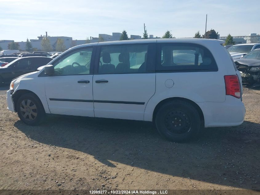 2014 Dodge Grand Caravan Se VIN: 2C4RDGBG2ER171912 Lot: 12089277