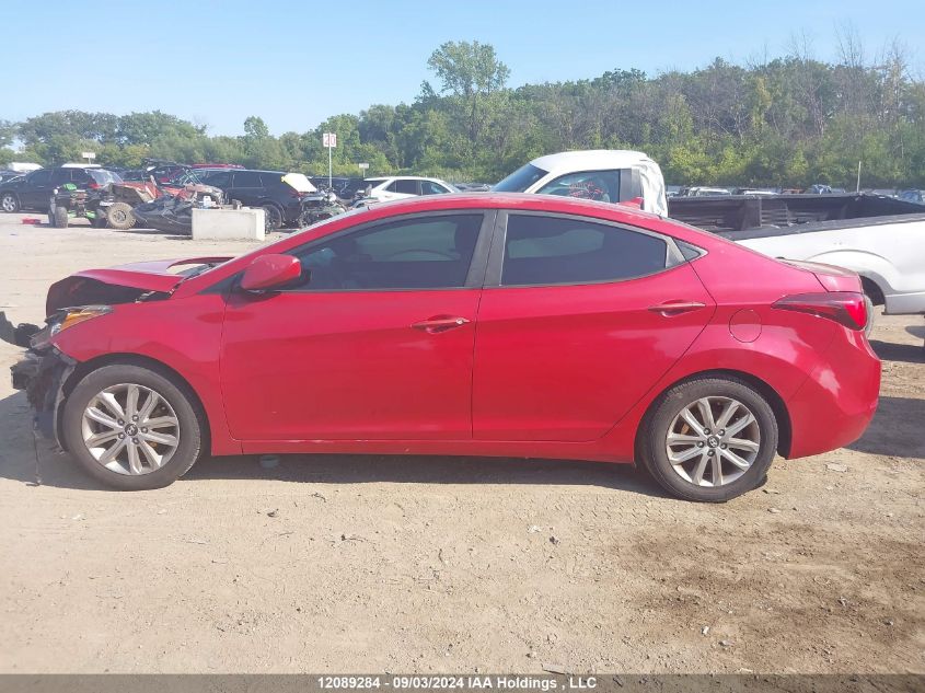 KMHDH4AE2GU478611 2016 Hyundai Elantra Sport Appearance