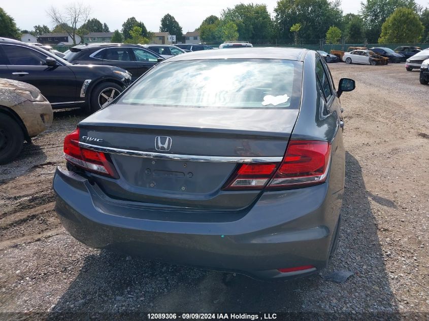 2013 Honda Civic Sdn VIN: 2HGFB2F44DH025612 Lot: 12089306