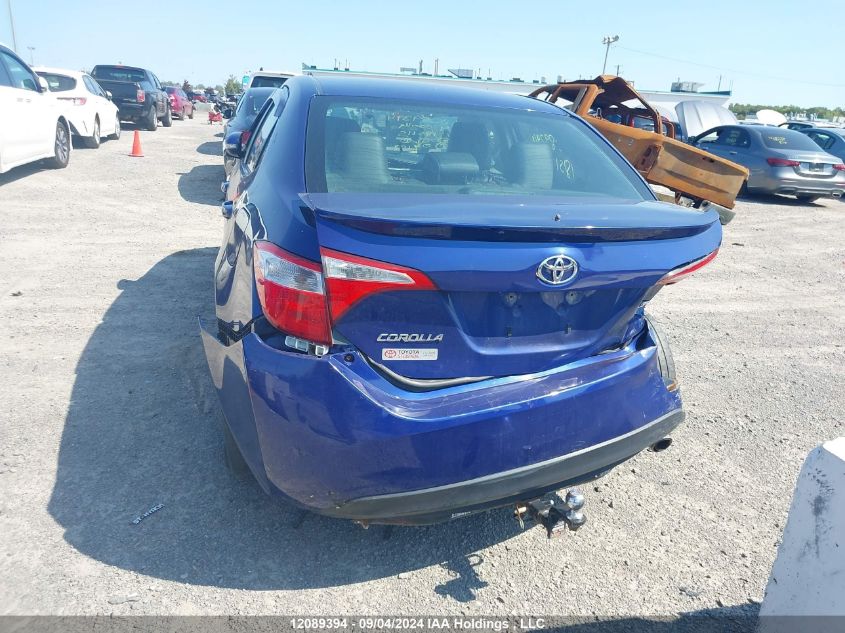 2014 Toyota Corolla L/Le/Le Pls/Prm/S/S Pls VIN: 2T1BURHE9EC185115 Lot: 12089394