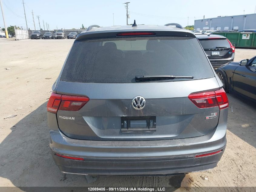 2018 Volkswagen Tiguan VIN: 3VV2B7AX4JM107768 Lot: 12089405