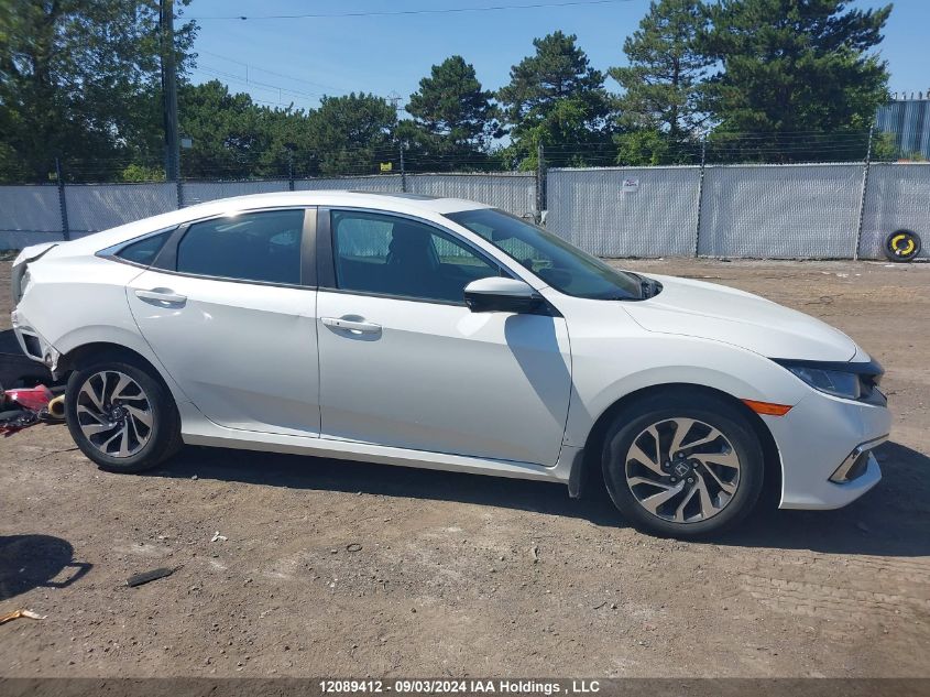 2020 Honda Civic Sedan VIN: 2HGFC2F75LH004970 Lot: 12089412