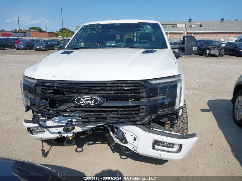 2024 Ford F-150 Platinum VIN: 1FTFW7L87RFB26126 Lot: 12089413