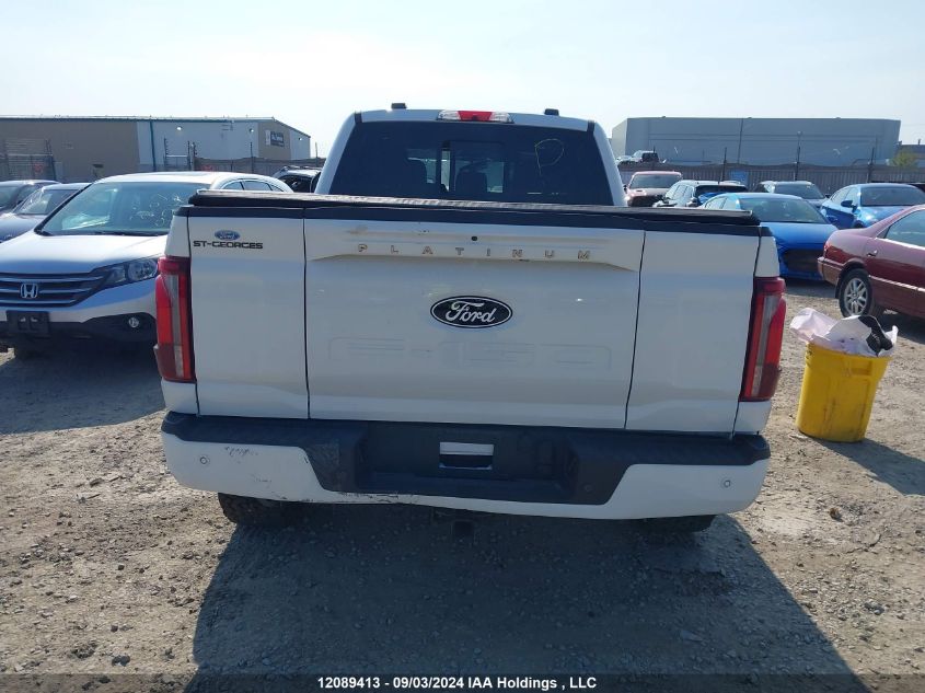 2024 Ford F-150 Platinum VIN: 1FTFW7L87RFB26126 Lot: 12089413