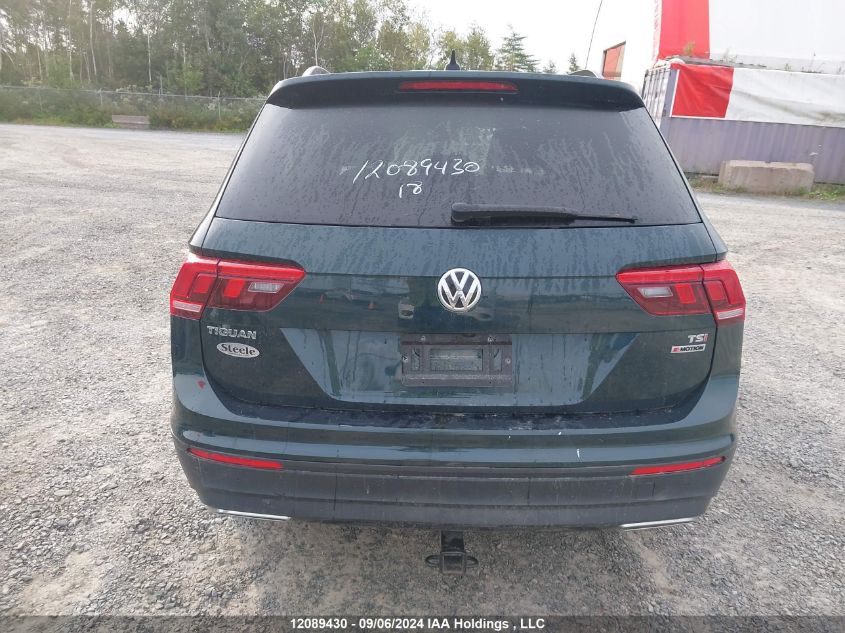 3VV2B7AX4JM089188 2018 Volkswagen Tiguan