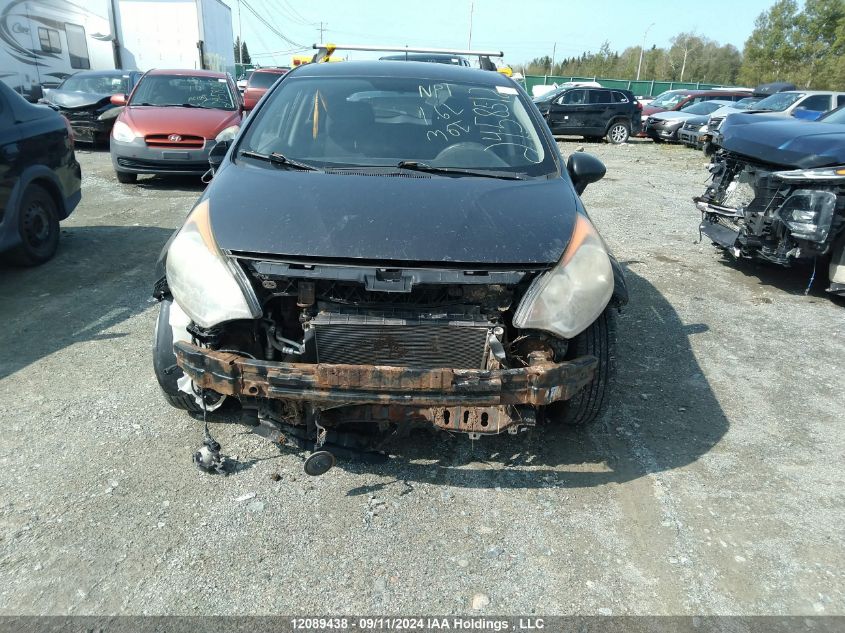 2012 Kia Rio Lx VIN: KNADM5A37C6758959 Lot: 12089438