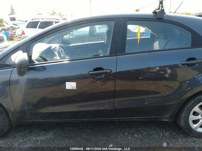 2012 Kia Rio Lx VIN: KNADM5A37C6758959 Lot: 12089438