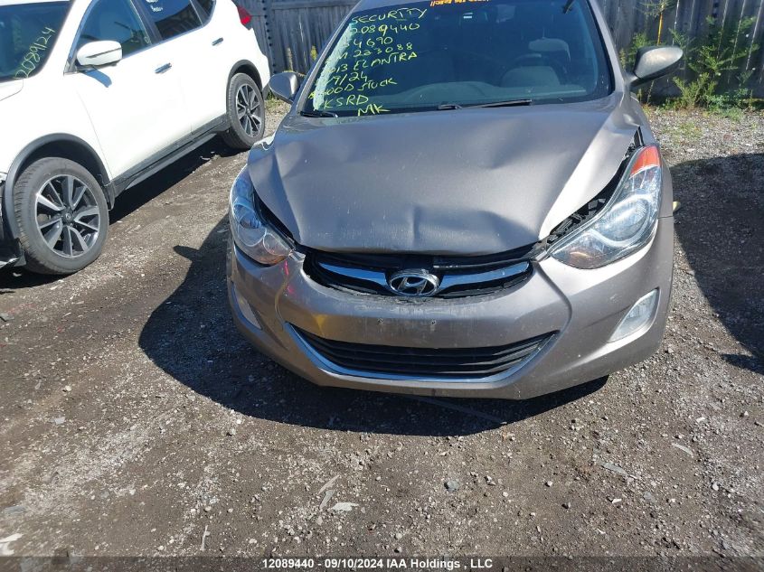 5NPDH4AE1DH154690 2013 Hyundai Elantra Gls/Limited