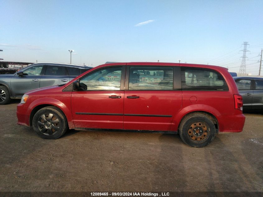 2C4RDGBG1DR587366 2013 Dodge Grand Caravan Se