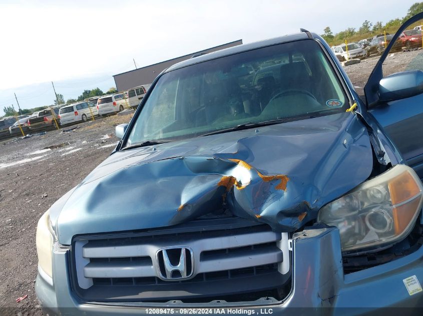 2006 Honda Pilot VIN: 5FNYF18596B017705 Lot: 12089475