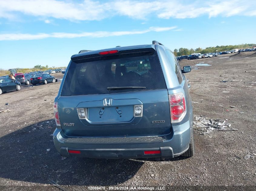 2006 Honda Pilot VIN: 5FNYF18596B017705 Lot: 12089475