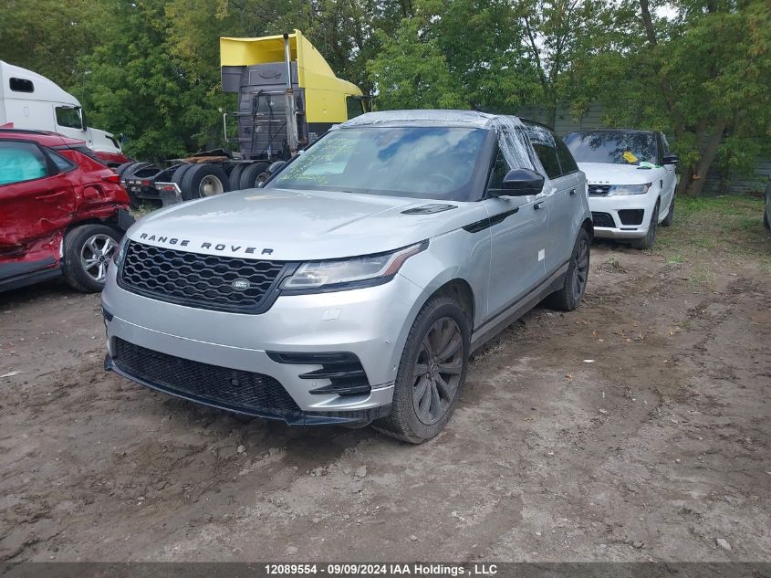 2018 Land Rover Range Rover Velar VIN: SALYL2RN8JA762839 Lot: 12089554