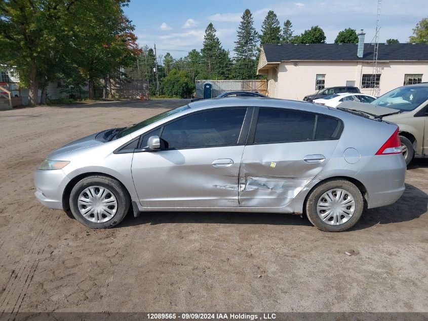 2010 Honda Insight VIN: JHMZE2H56AS801279 Lot: 12089565