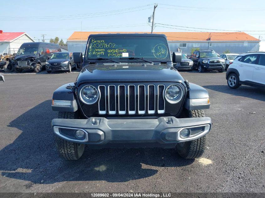 2021 Jeep Wrangler Unlimited Sahara VIN: 1C4HJXEG2MW713449 Lot: 12089602