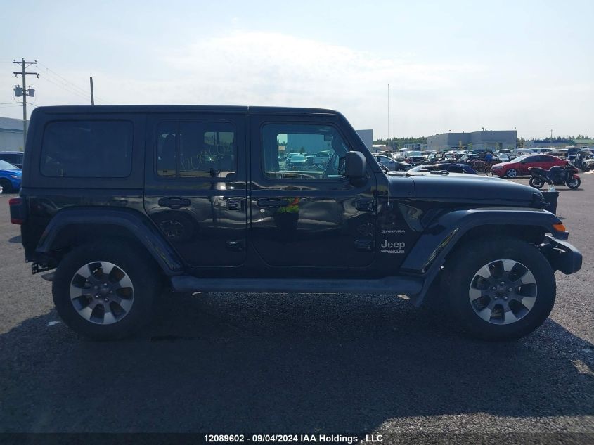 2021 Jeep Wrangler Unlimited Sahara VIN: 1C4HJXEG2MW713449 Lot: 12089602