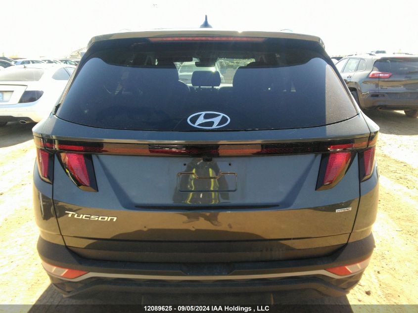 2022 Hyundai Tucson Sel VIN: KM8JBCAE2NU112756 Lot: 12089625