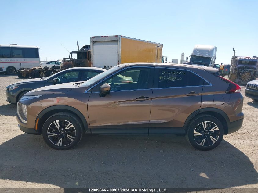 2024 Mitsubishi Eclipse Cross VIN: JA4ATVAA0RZ616204 Lot: 12089666