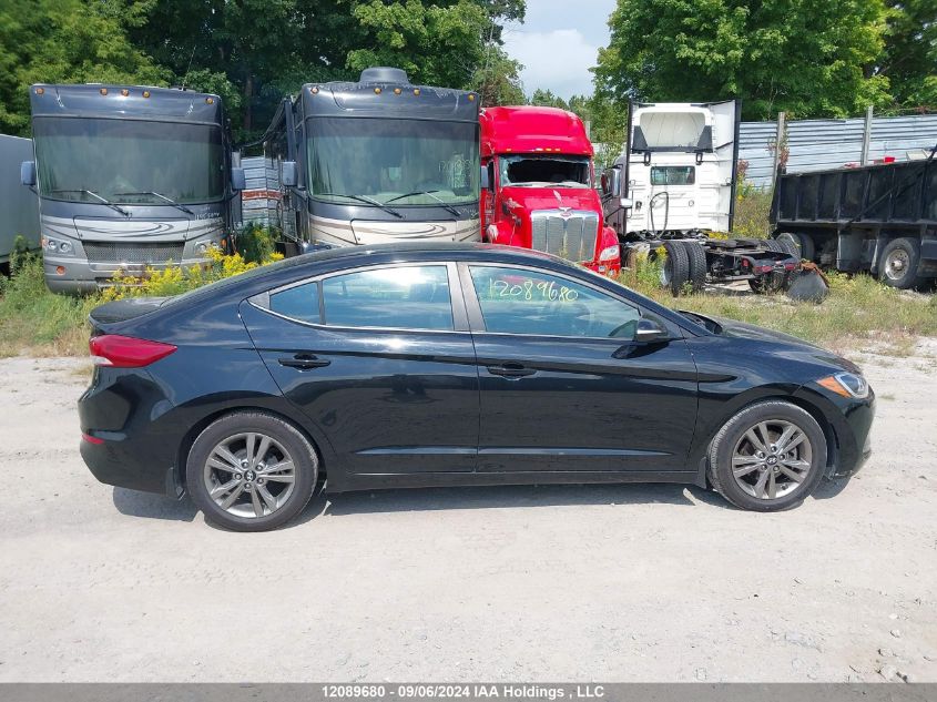 KMHD84LF9HU177101 2017 Hyundai Elantra Gl