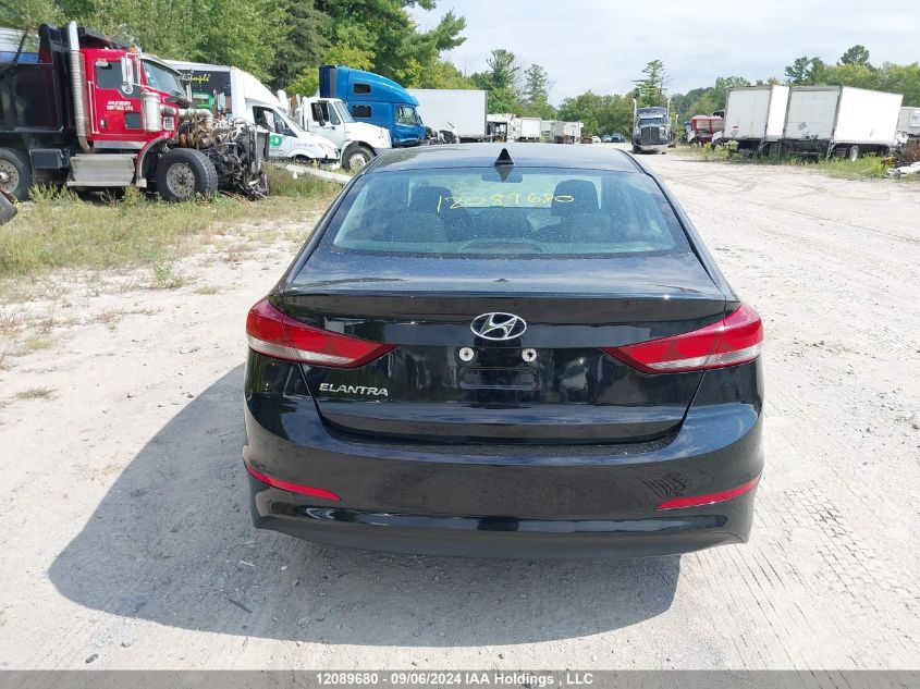 KMHD84LF9HU177101 2017 Hyundai Elantra Gl